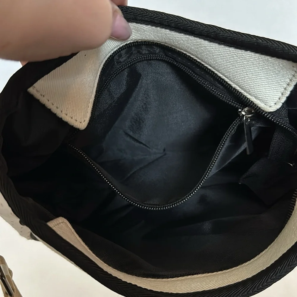 Dallas Hill Designs Crossbody Neoprene Purse with metal chain and pouch